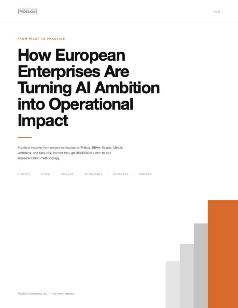 From Pilot to Practice, REDESIGN whitepaper cover